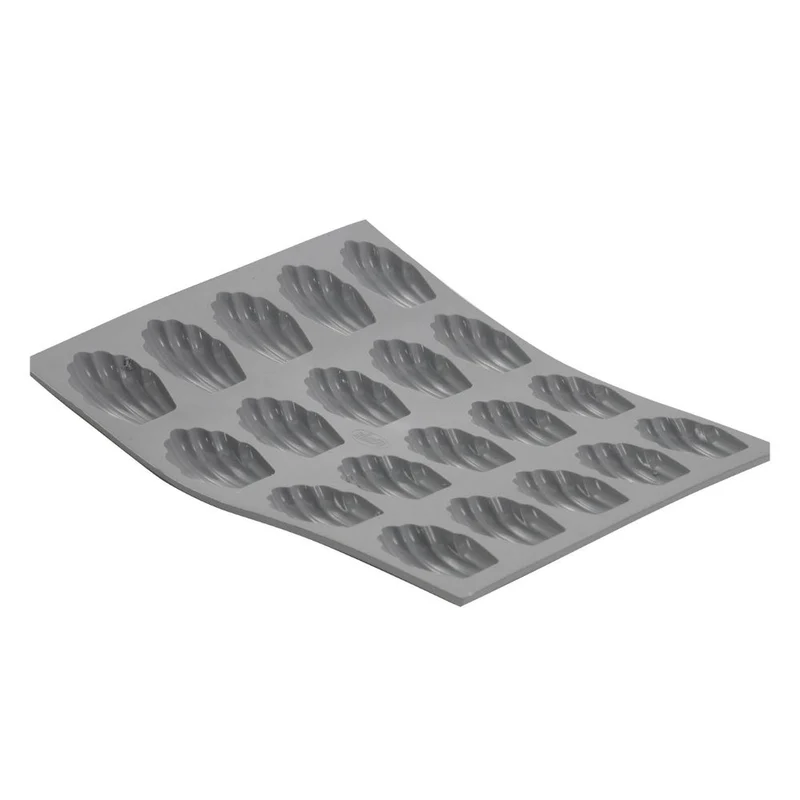 Moule en silicone 20 mini-madeleines - DE BUYER