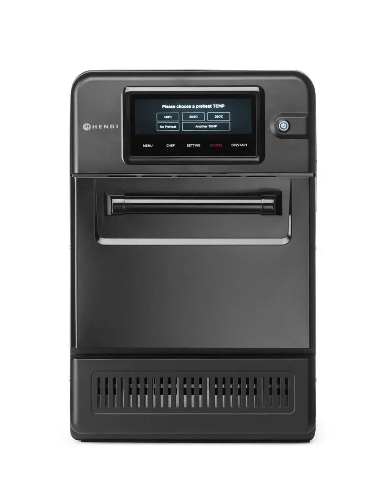 Four haute vitesse Hendi CombiTurbo, 18 L, noir
