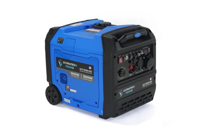 Groupe électrogène inverter essence ULTIMATRON ULT-5500-EU – 5000W / 5500W avec démarrage électrique