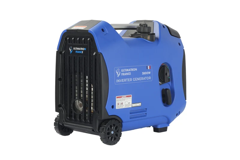 Groupe électrogène inverter essence ULTIMATRON ULT-3800-EU – 3500W / 3800W sinusoïde pure avec démarrage électrique