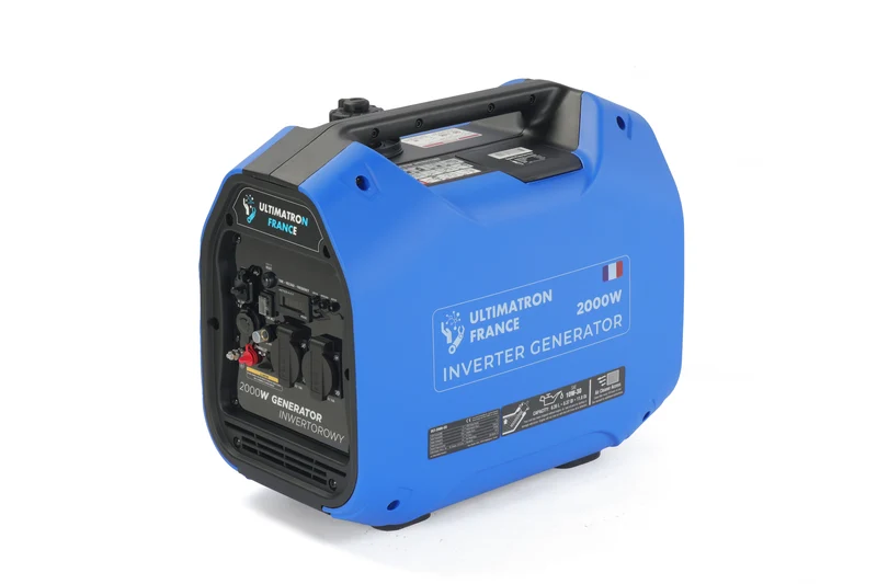 Groupe électrogène inverter essence ULTIMATRON ULT-2000-EU – 1800W / 2000W sinusoïde pure portable