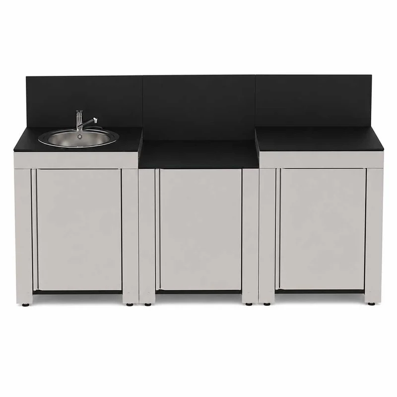 Cuisine 3 Modules Inox Accessoires OFFERTS - ENO