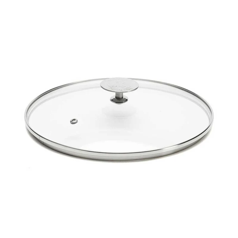 Couvercle en verre avec Pontet inox - DE BUYER