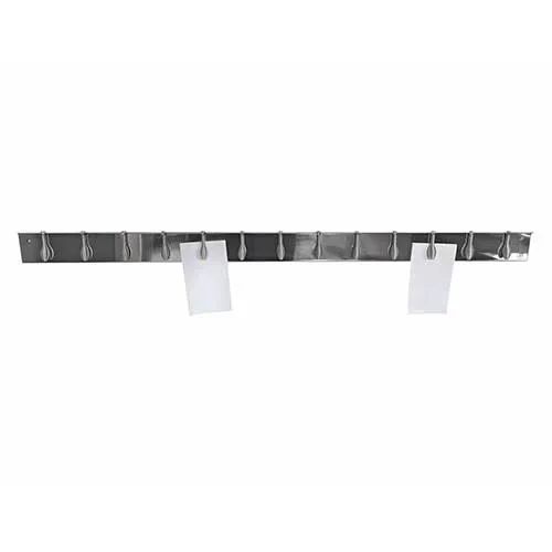 Porte-Fiches aimanté inox 13 Ressorts 100cm - Louis Tellier