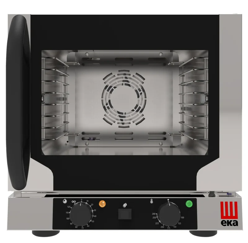 Four à convection ventilée Tecnoeka Evolution Next EKF 412 N AL U, 4 x GN 1/2, fonction vapeur indirecte