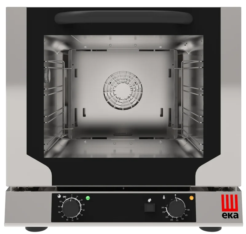 Four à convection ventilée Tecnoeka Evolution Next EKF 423 N U, 4 x 429 x 345 mm, fonction vapeur indirecte