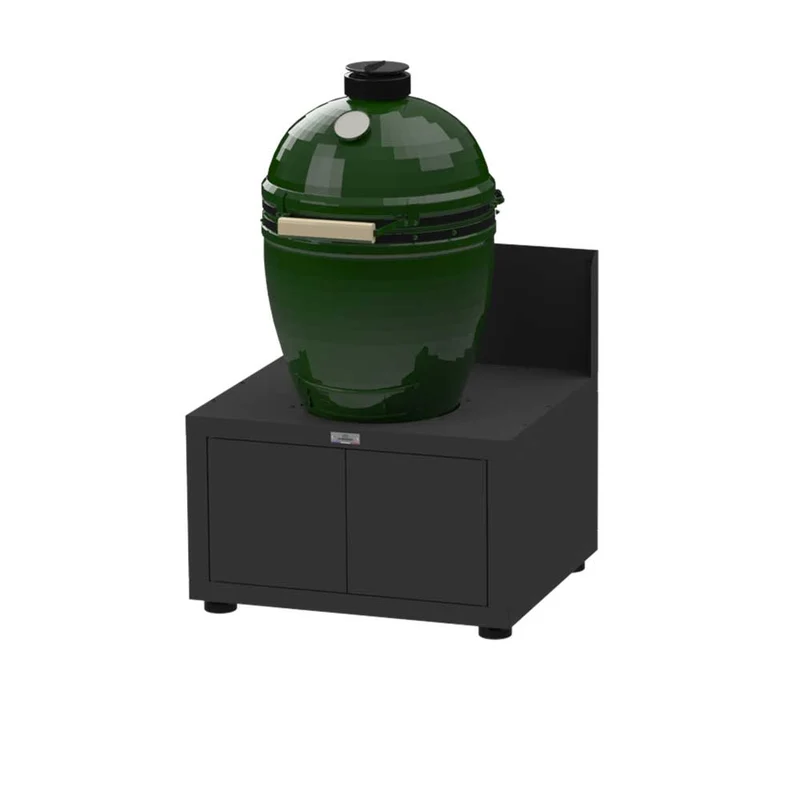 Meuble cuisine pour Kamado M et L Noir - LE MARQUIER
