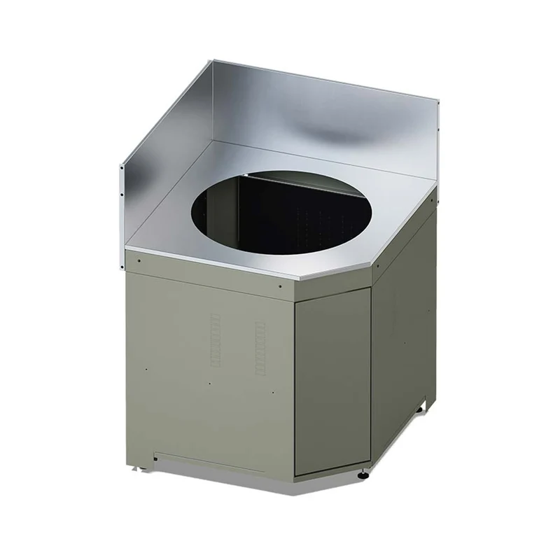 Meuble module d'Angle pour Kamado M et L Vert Sauge - ENO
