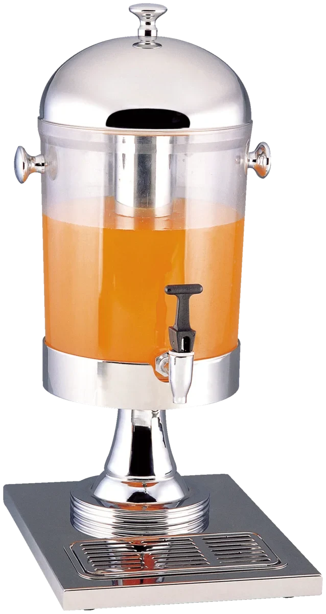 FIMAR distributeur de boissons avec réservoir transparent et tube à glace central