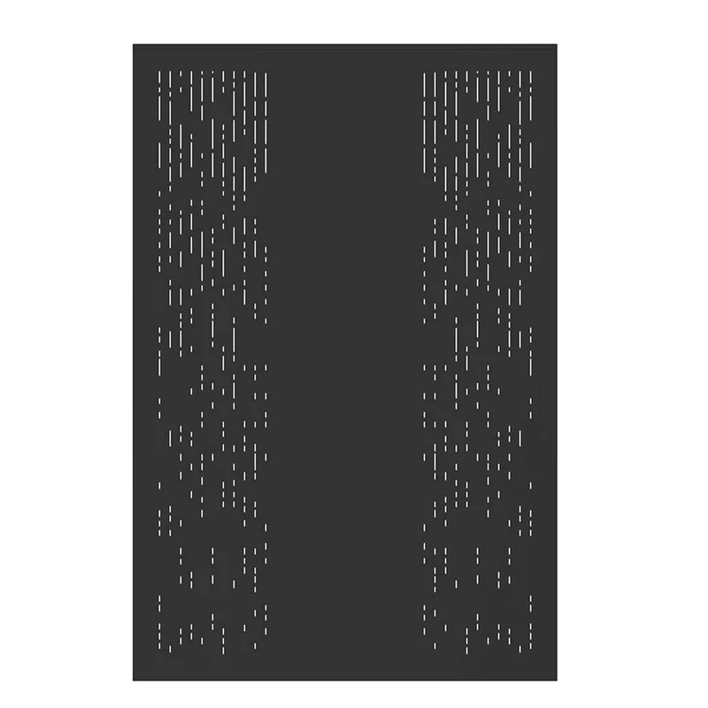 Plaque murale Graphic noire - LE MARQUIER