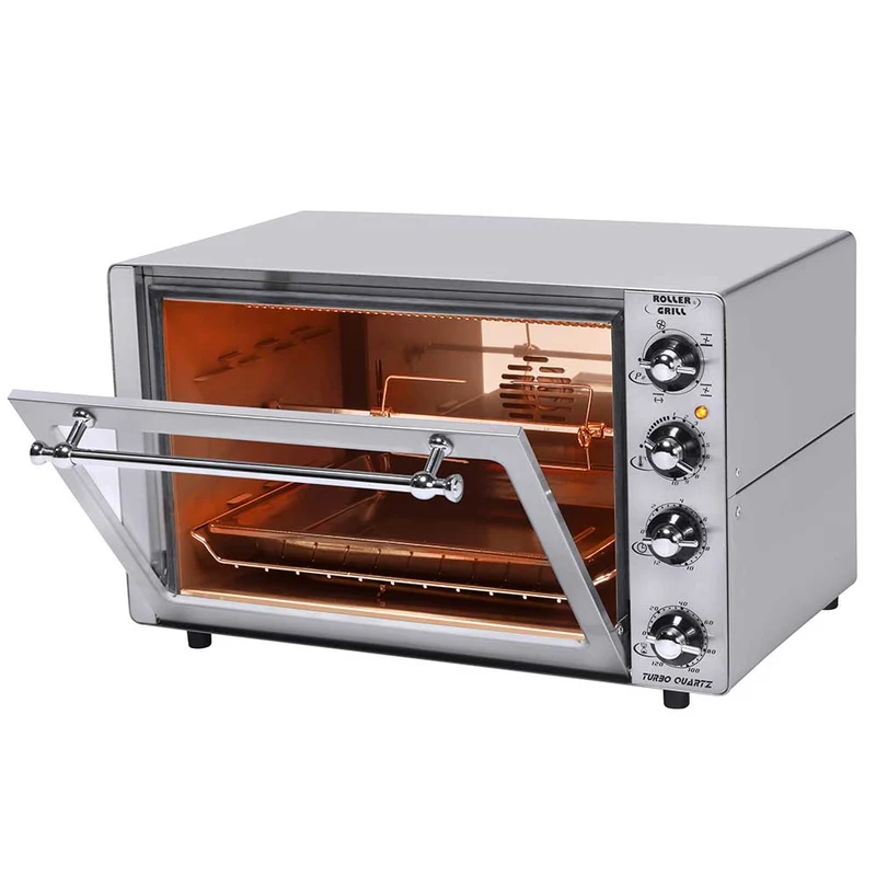Four professionnel multifonction TQ 400 Inox Programmateur de cuisson - ROLLER GRILL