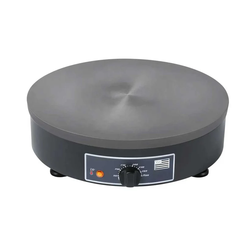 Crêpière professionnelle bretonne électrique noir - ROLLER GRILL