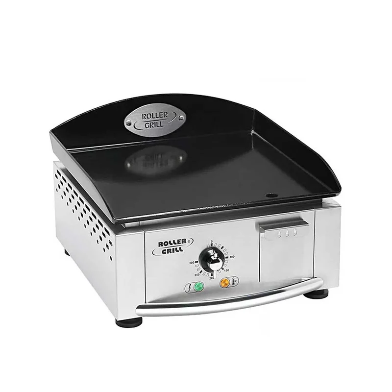 Plancha électrique inox 40 avec plaque acier émaillé - ROLLER GRILL