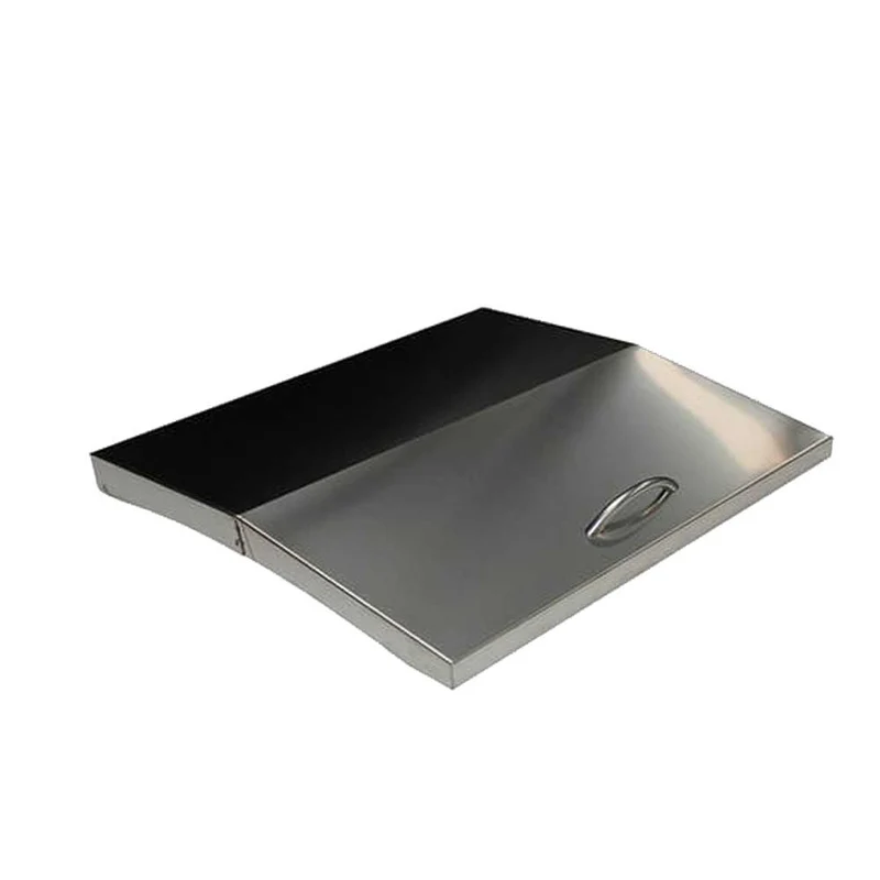 Couvercle en inox pour plancha LAGOA 3 feux - PLANCHA TONIO