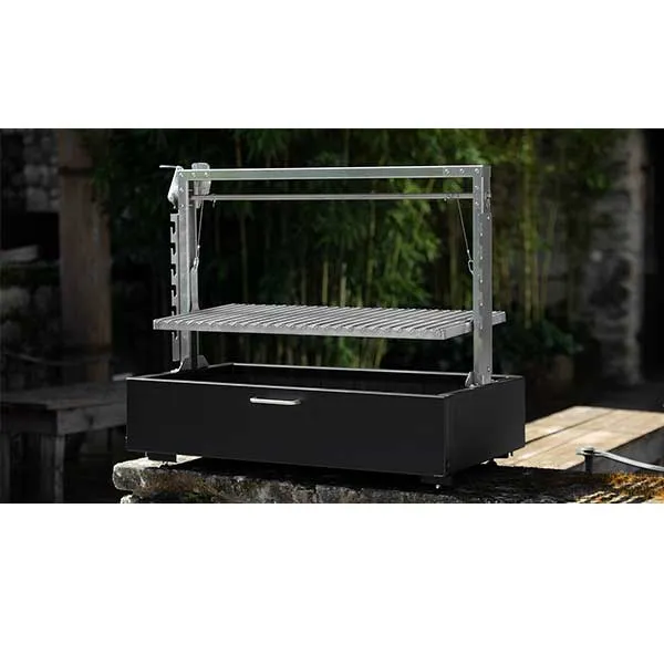 Barbecue Santa Maria Bois Asado Grille XL à Poser - GRILL CHIC