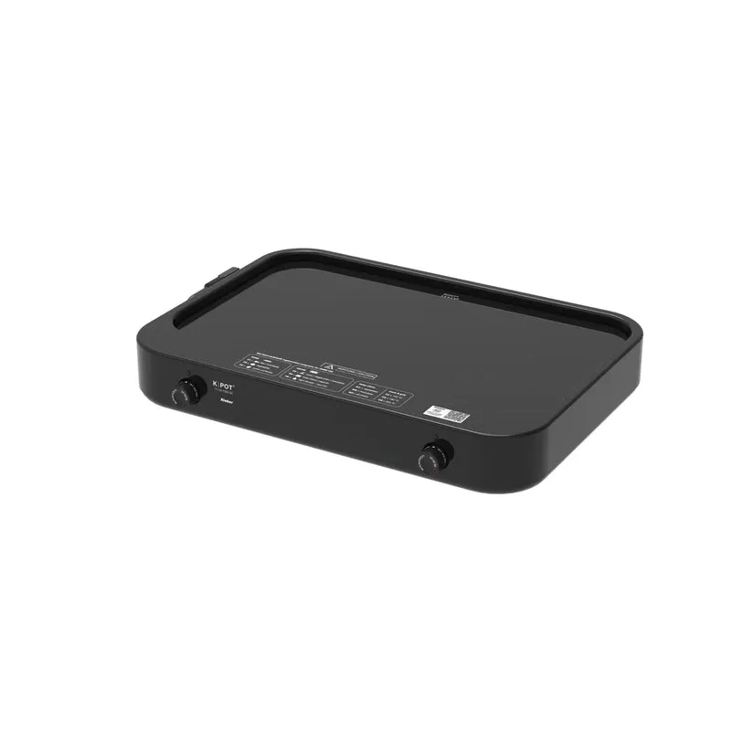 Rieber plaque de cuisson vitrocéramique K-POT 1/1-ck-2200-2Z noir