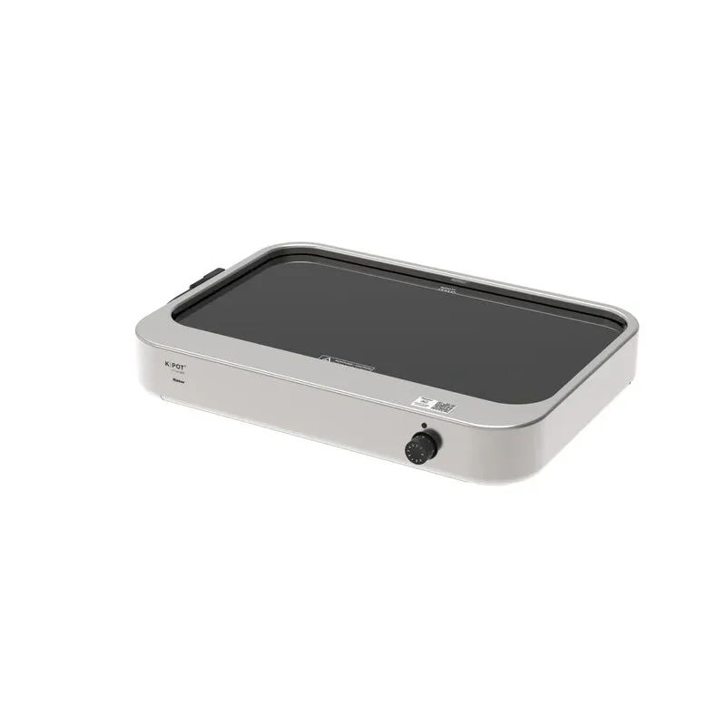 Rieber distribution buffet chauffante avec plaque vitrocéramique K-POT 1/1-ch-800 argent