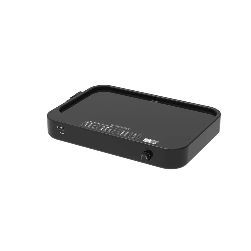Rieber plaque de cuisson vitrocéramique K-POT 1/1-ck-2200 noire