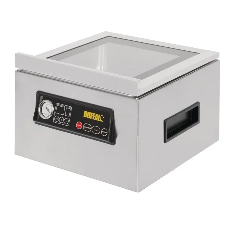 Machine sous vide à cloche Buffalo 6,5 Liter, jusqu’à 300 mm de largeur de sachet