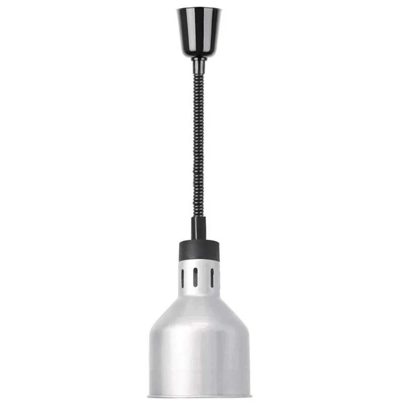 Lampe chauffante extensible Buffalo finition argentée