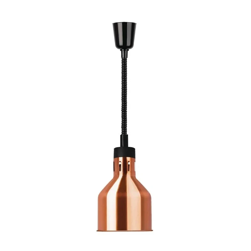 Lampe chauffante télescopique Buffalo finition cuivre