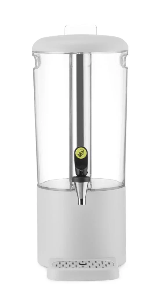 Distributeur de jus, 8 l UNIQ, HENDI, designed by Robert Bronwasser, 8L, Blanc, 318x216x(H)532mm