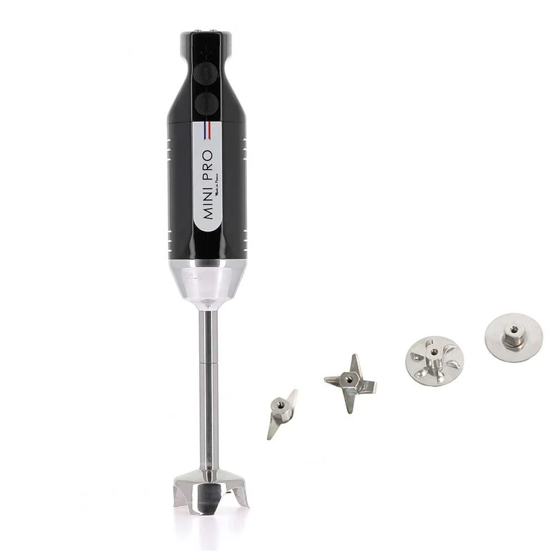 Mixeur plongeant polyvalent mini-pro Noir 4 couteaux - DYNAMIC