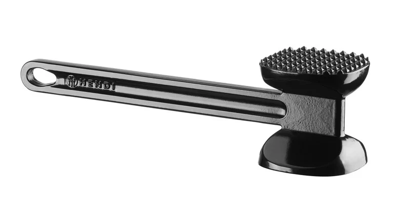 Attendrisseur de viande XL, HENDI, Noir, 300x80x(H)80mm
