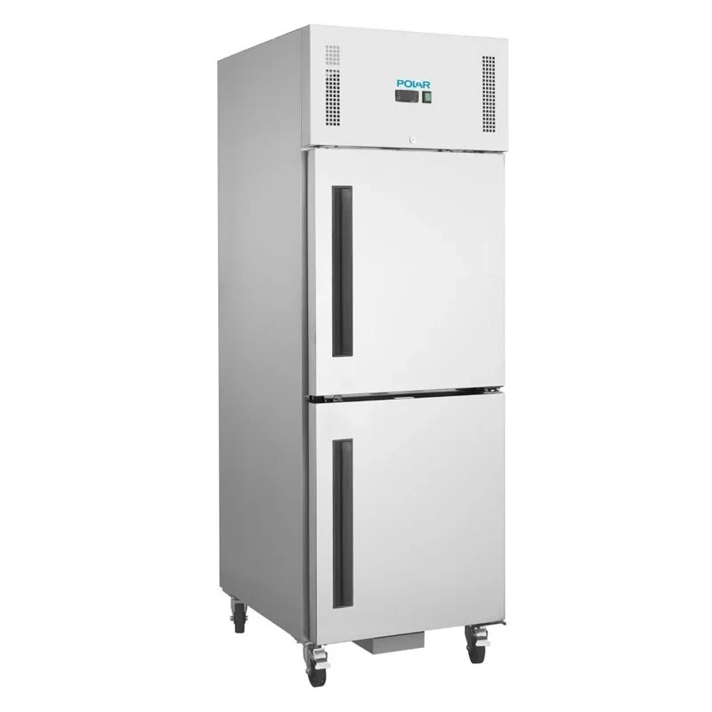 Armoire réfrigérée professionnelle Polar série G 600 Litres avec porte divisée
