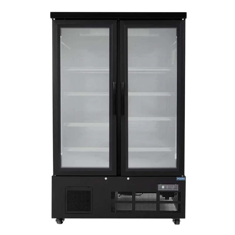 Polar G-Serie armoire à boissons 744 Litres 2 portes, noir