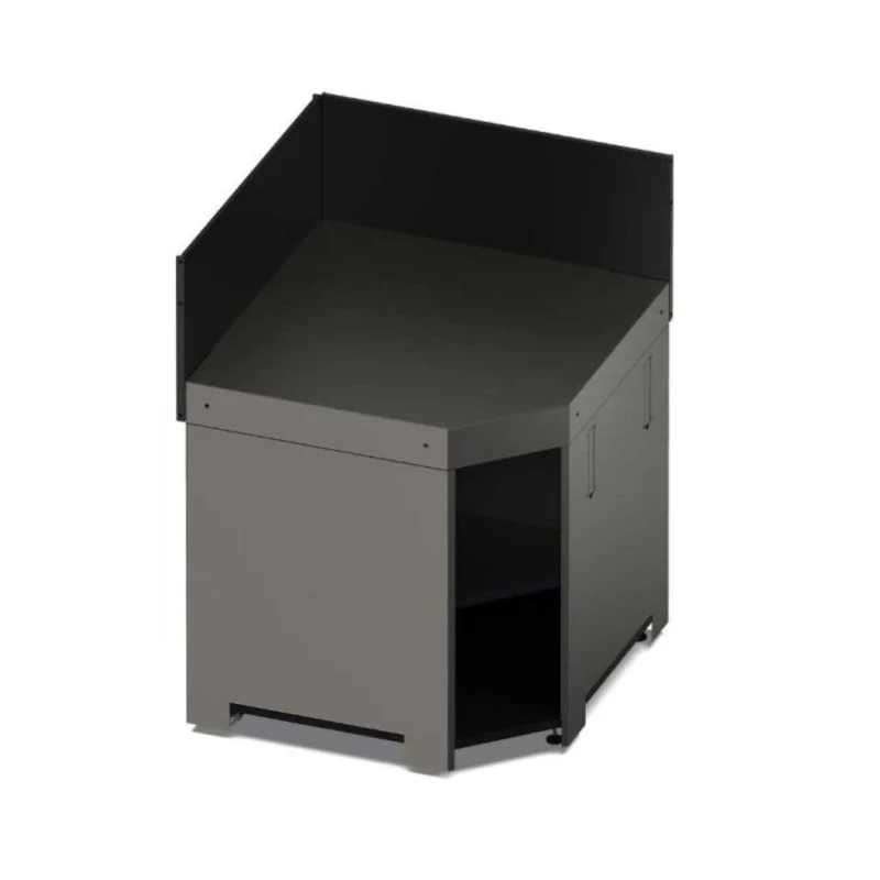 Meuble d'Angle pour Cuisine Extérieure Gris Cargo - ENO