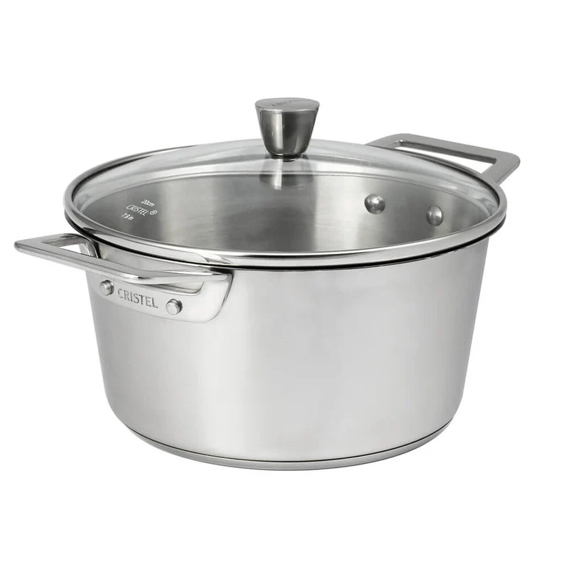 Faitout inox 1826 avec couvercle OFFERT - CRISTEL