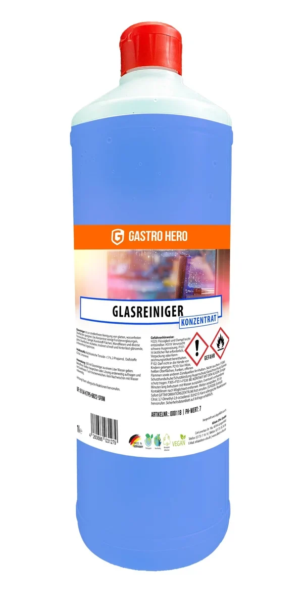 Nettoyant pour vitres concentré 1L