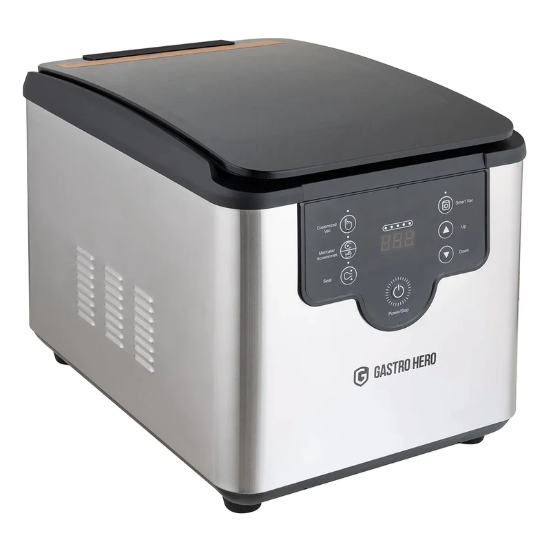 Appareil de mise sous vide à cloche KVM133OP 133 L/min 250 mm