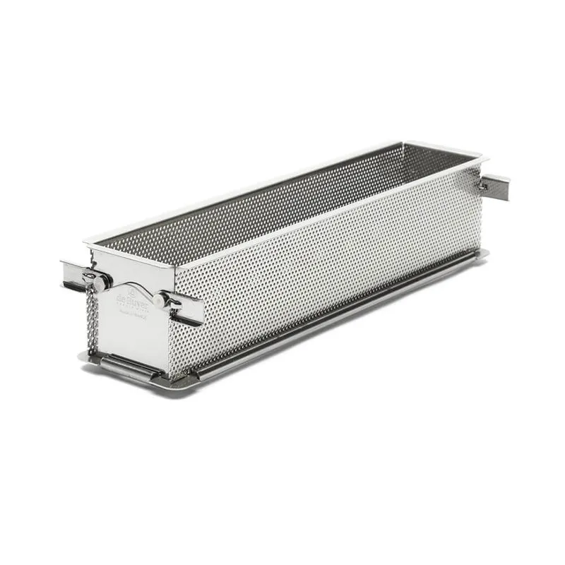 Moule inox perforé pliant GEOFORME 35 x 7 x 7,5 cm - DE BUYER