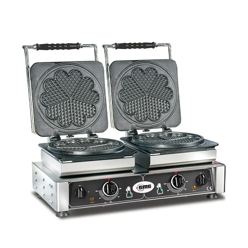Gaufrier Amore Ø21 - double, plaques de cuisson interchangeables