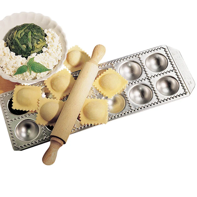 Moule 12 Raviolis avec Rouleau OFFERT IMPERIA - CRISTEL