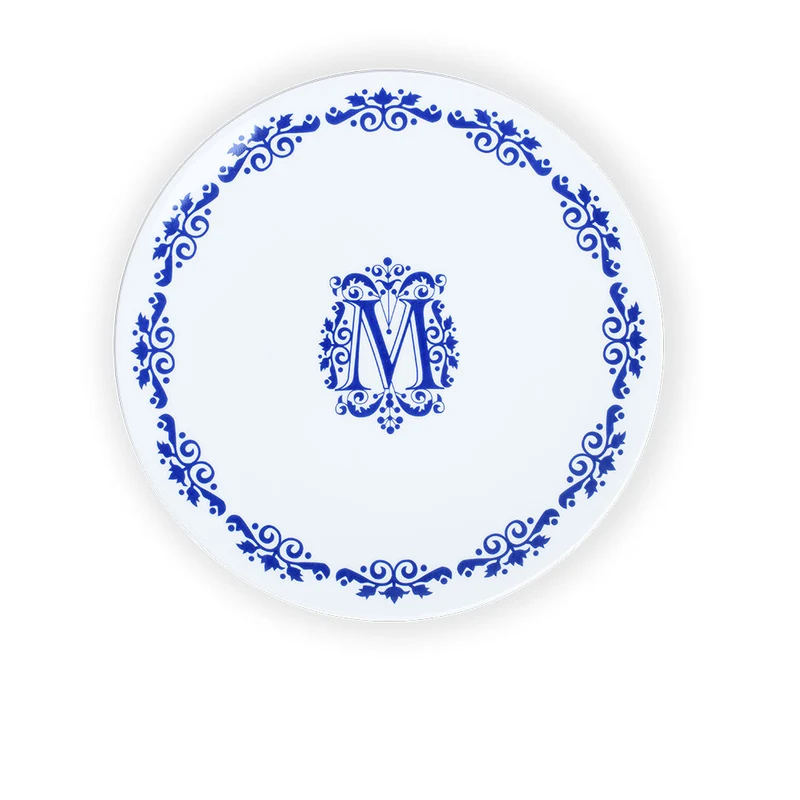 Lot de 2 Assiettes à dîner Ornements Limoges - Maison Manoï