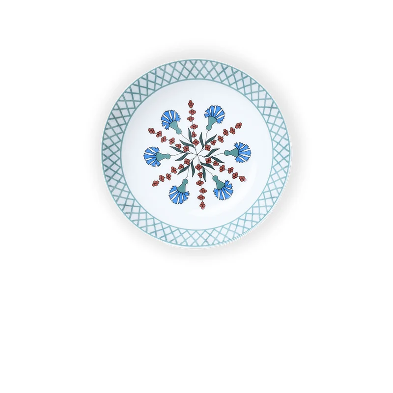 Assiette Calotte Volutes Limoges - Maison Manoï