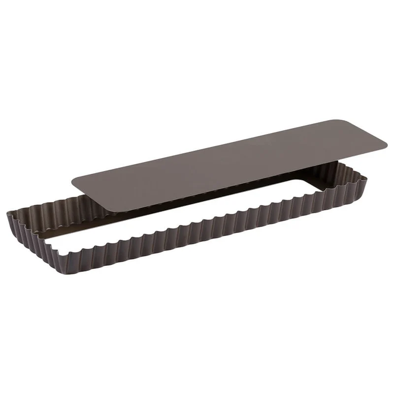 Tarte maison cannelée antiadhérente 35x11cm - GOBEL