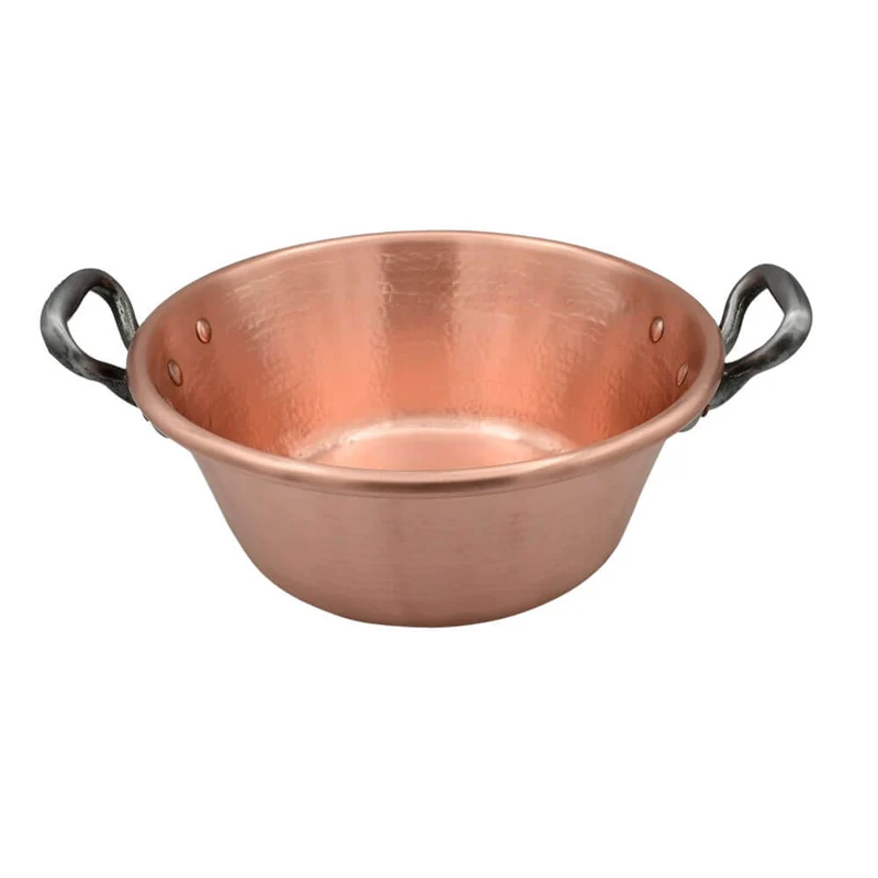 Bassine Confiture Cuivre 30 cm - ATELIER DU CUIVRE