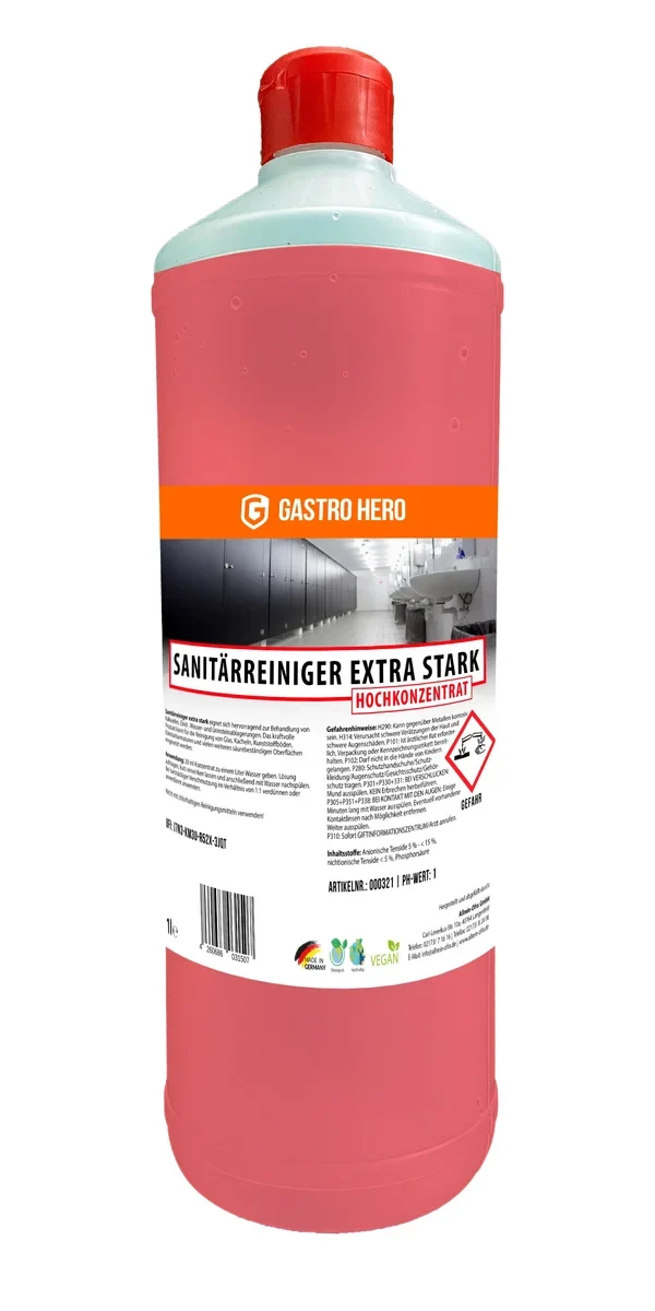 Nettoyant sanitaire extra puissant 1L