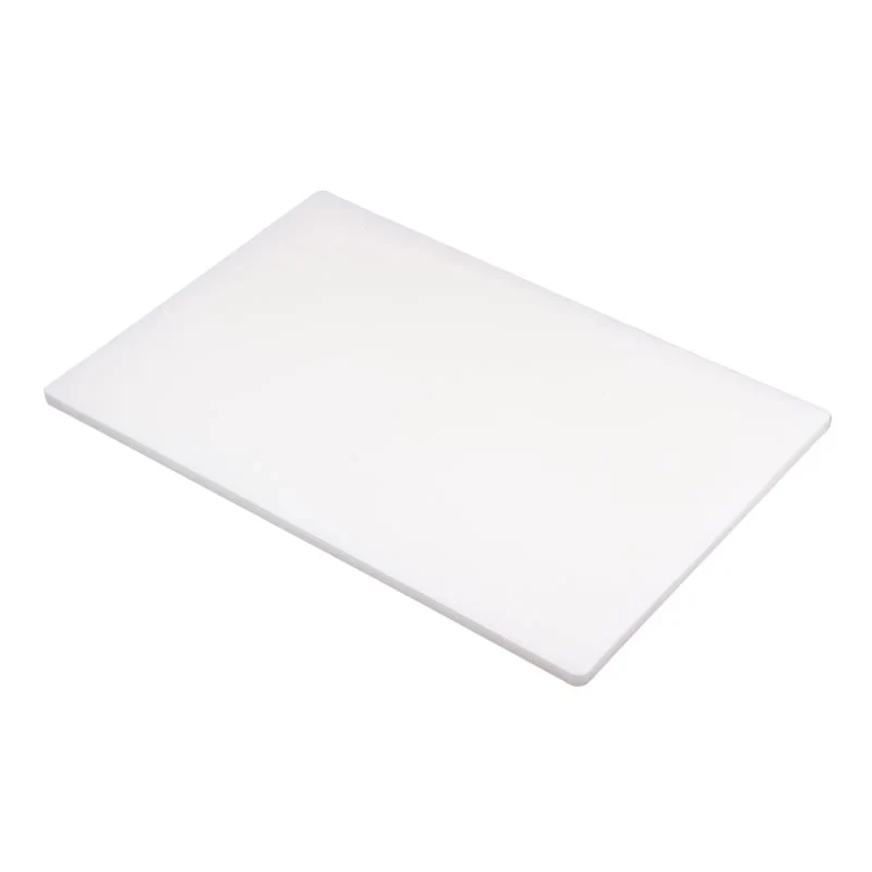 Planche à découper Hygiplas, 45x30x1,25 cm, blanche