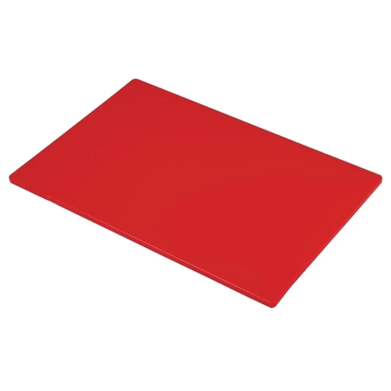 Planche à découper Hygiplas, 45x30x1,25 cm, rouge