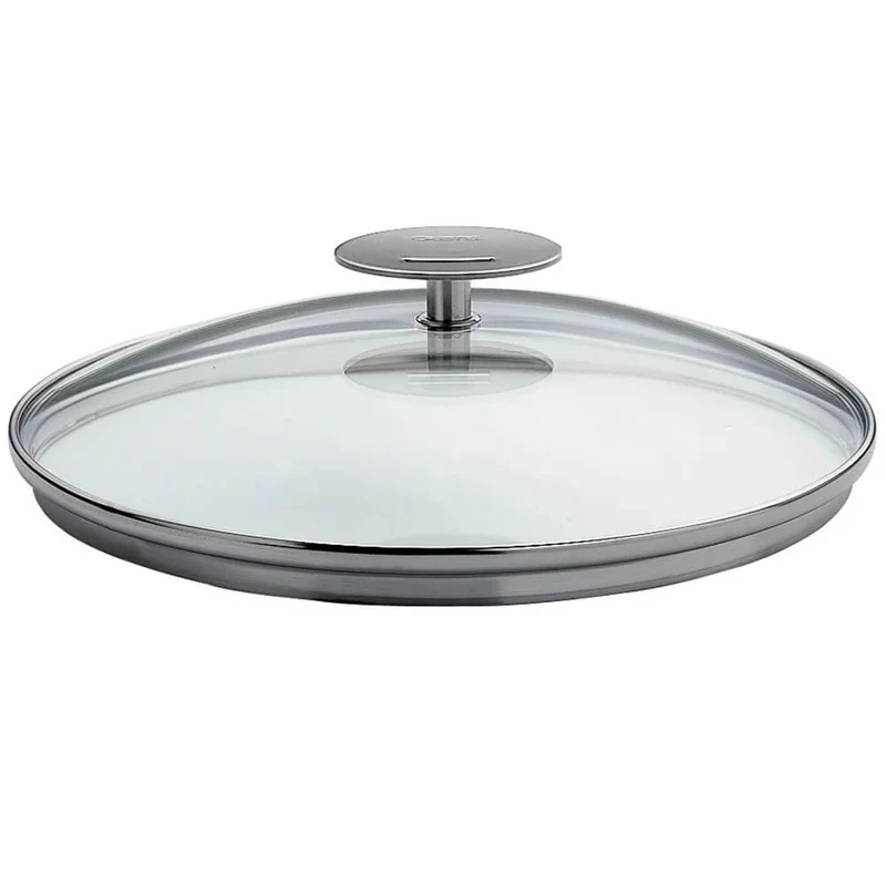 Couvercle en verre bombé Platine - CRISTEL