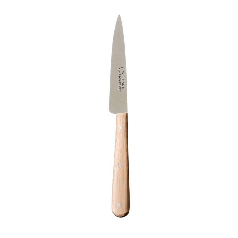 Couteau d'Office Manche en Bambou - Au Sabot
