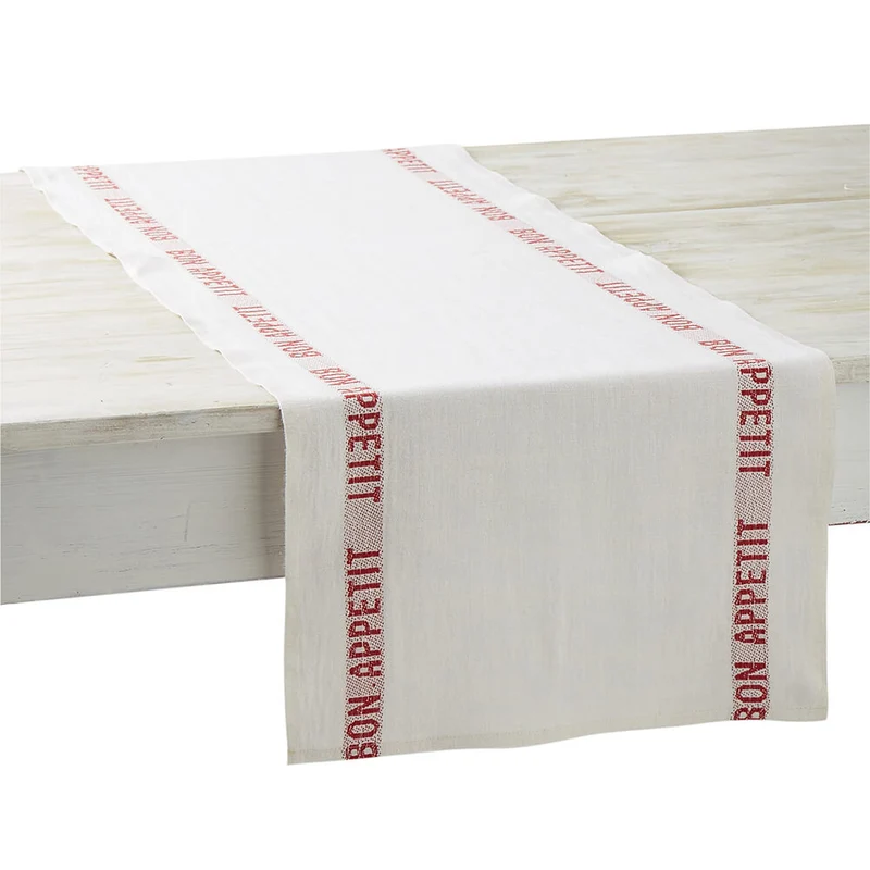 Chemin de table Bon Appetit 45 x 140 cm - Charvet Editions