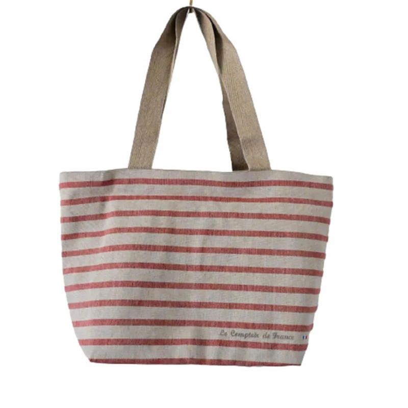 Sac Marinière Rouge en Lin - Charvet Editions