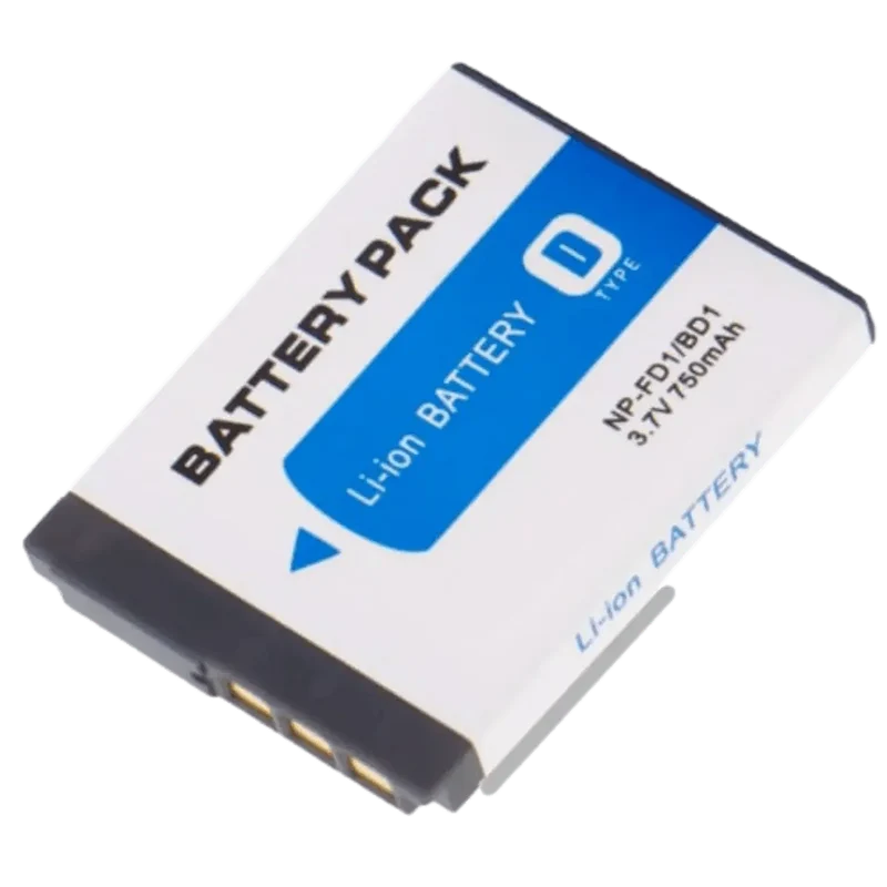 Batterie NP-BD1 NP-FD1 3.7V 750mAh pour Sony Cyber-shot