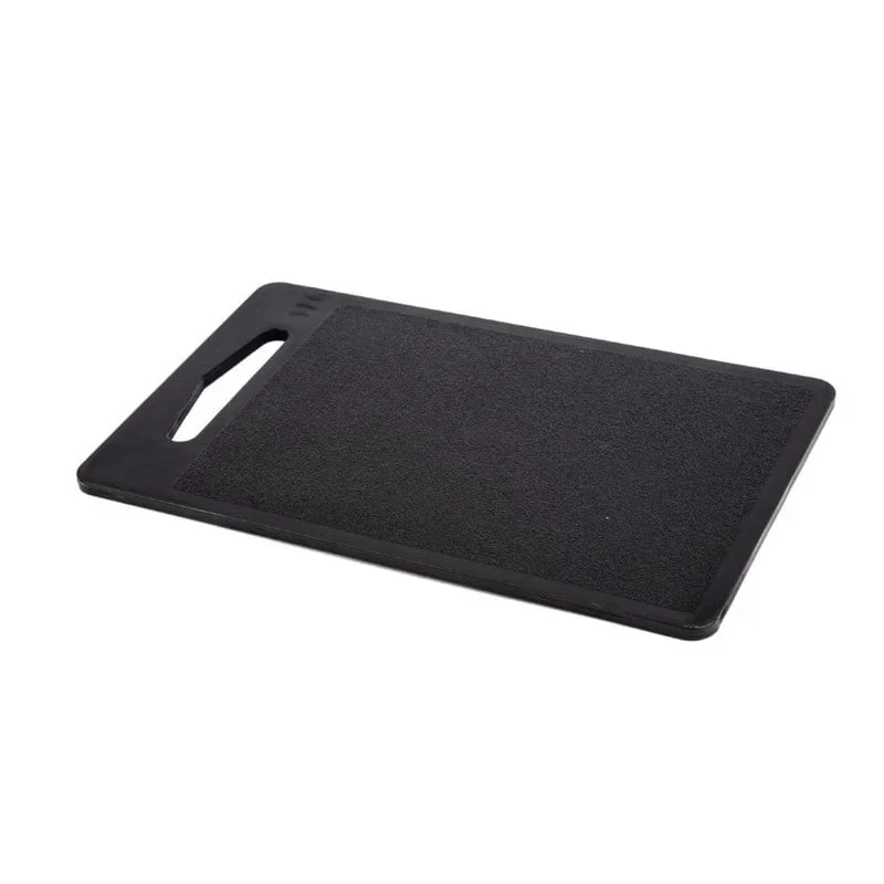 Planche à découper de bar rectangulaire Hygiplas noire 255 mm